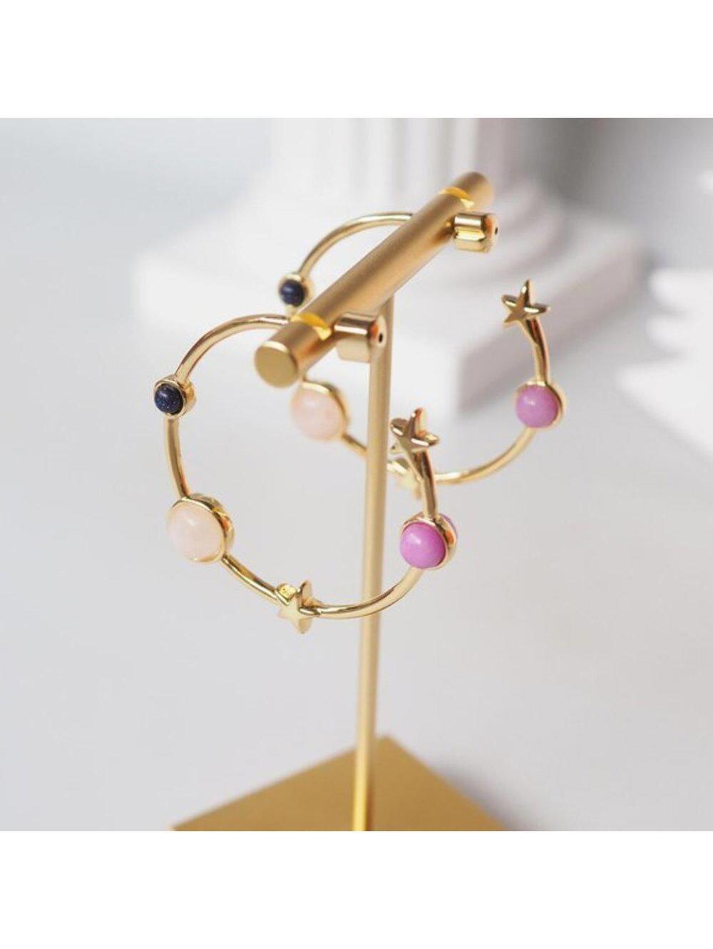 Kate Spade On the Rocks Hoops Earrings - Picture 12 of 13